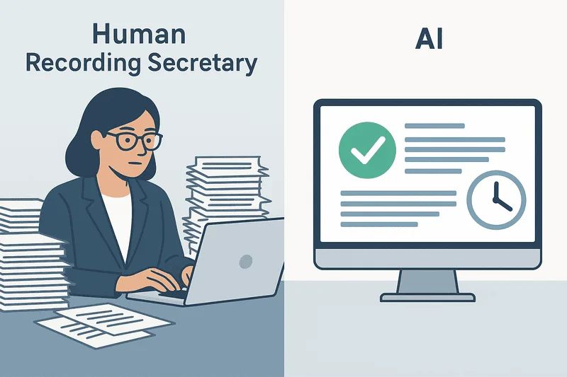 Your New Recording Secretary Isn't Human — It's Digital